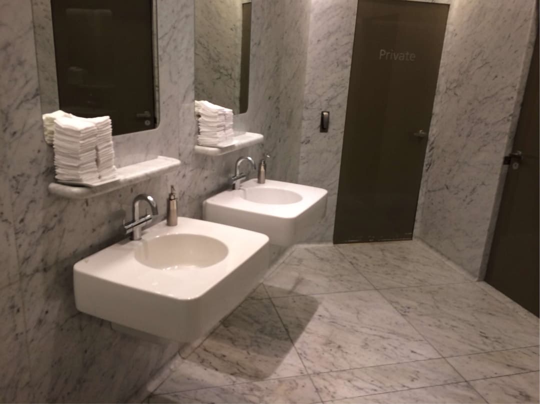 Qantas Airways International First Lounge view 7