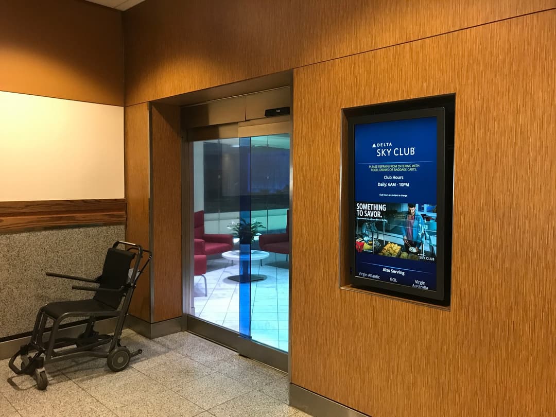 Delta Air Lines Delta Sky Club view 13