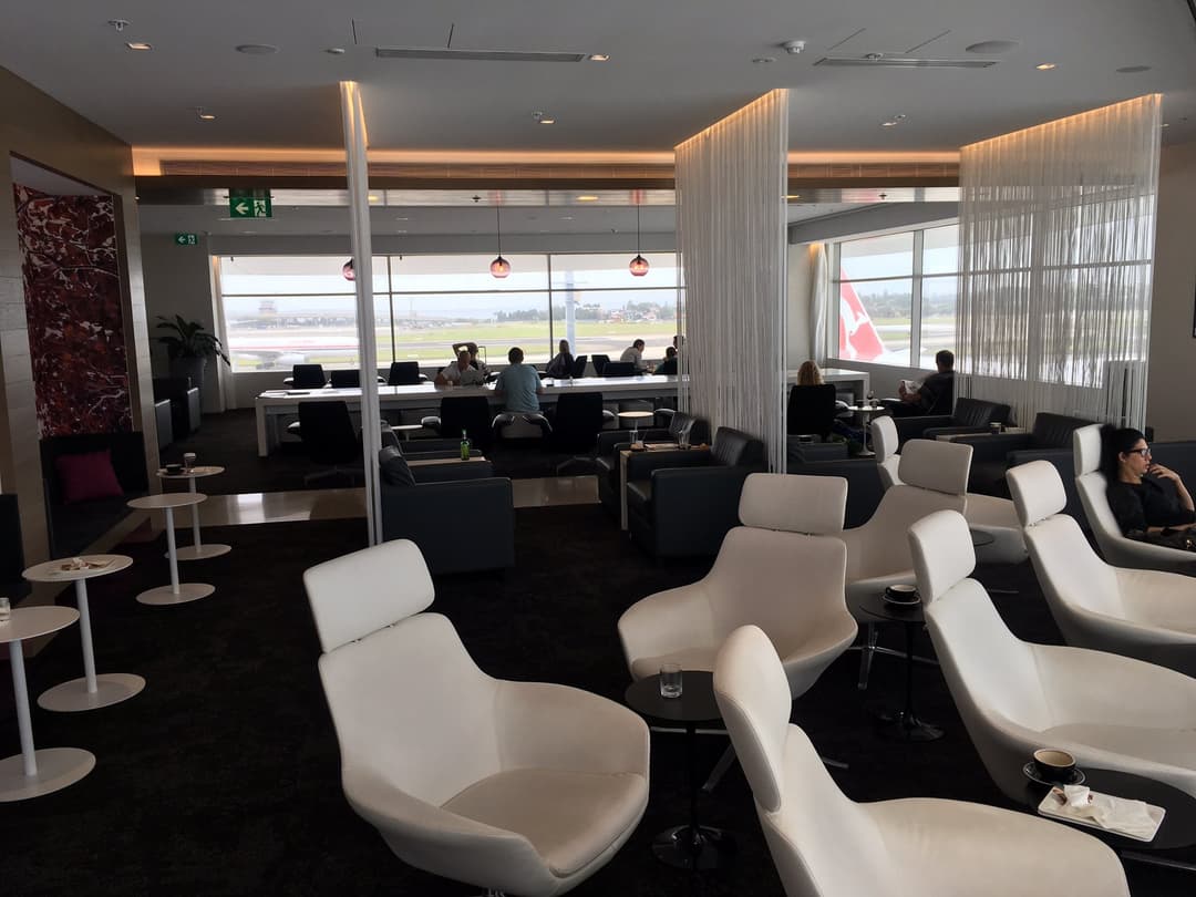 Air New Zealand International Lounge view 37
