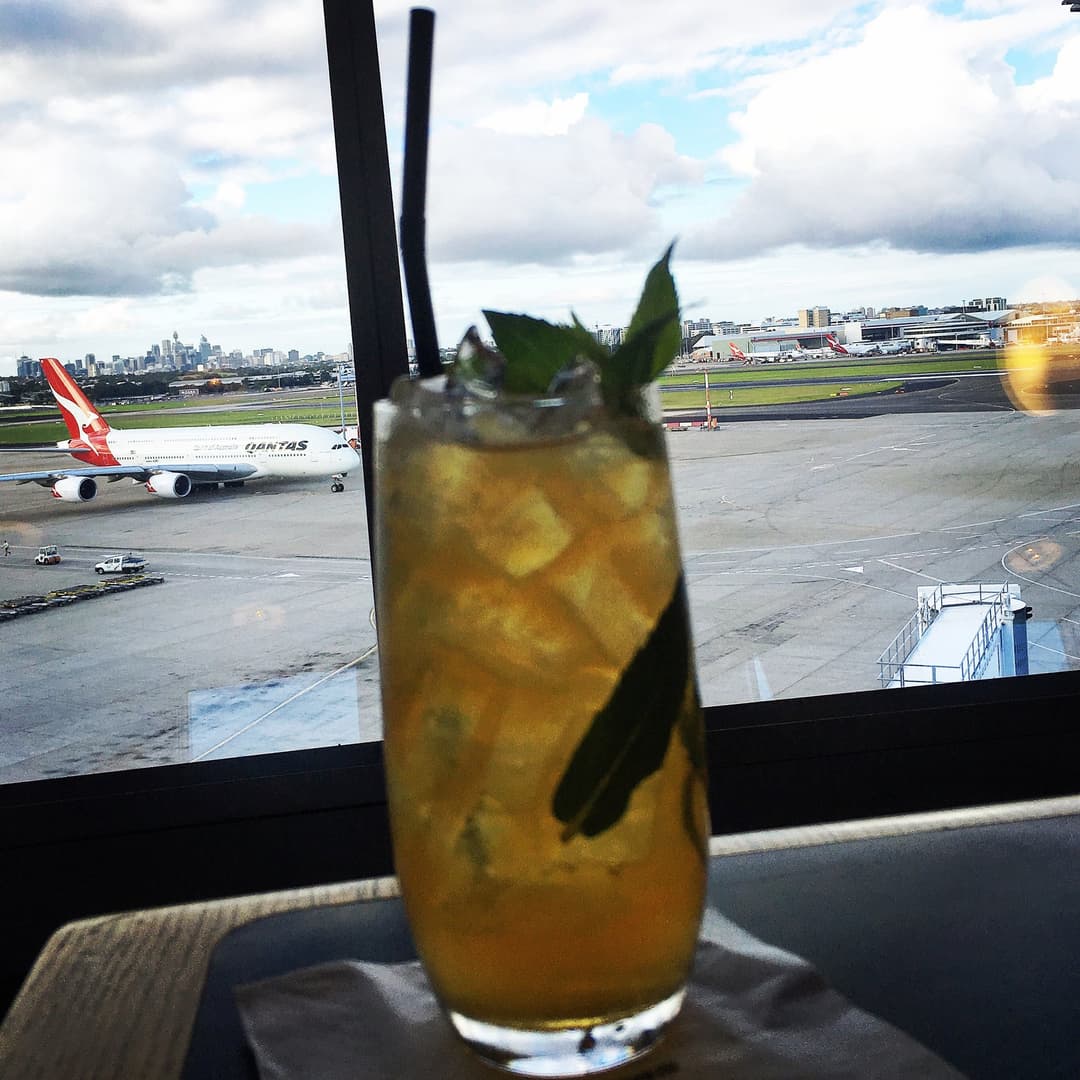 Qantas Airways International First Lounge view 39