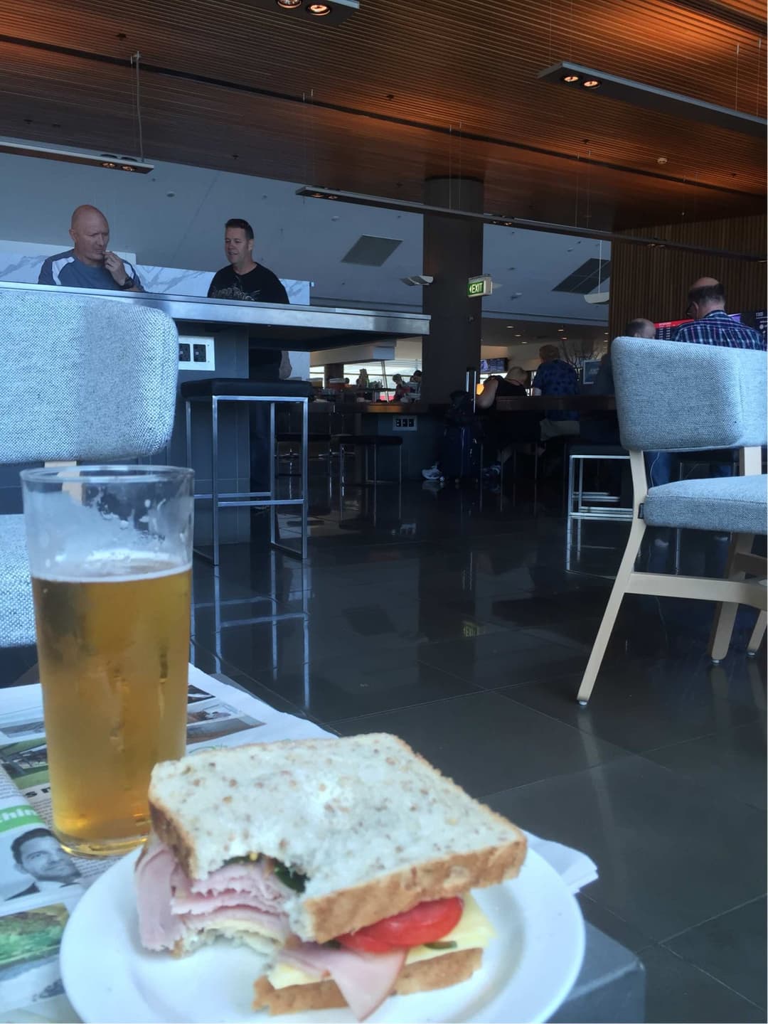 Qantas Airways The Qantas Club view 15